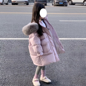 蓬蓬大毛領連帽外套