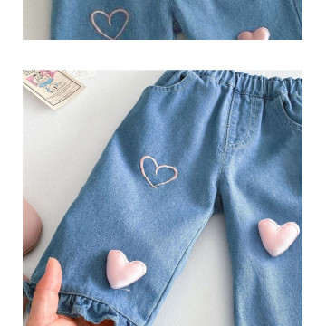 小萌心立體牛仔褲