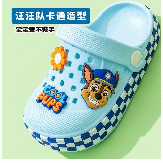 萌趣狗狗造型涼拖鞋