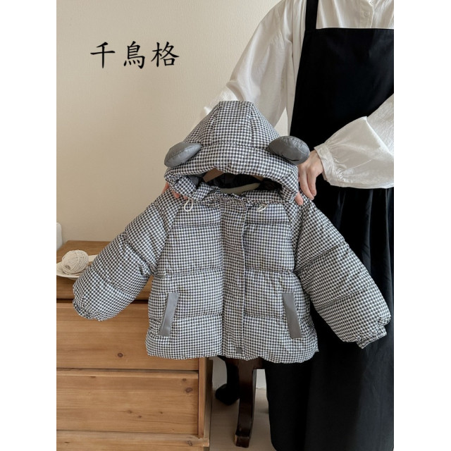 小熊耳朵保暖外套