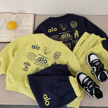 元氣撞色運動套裝