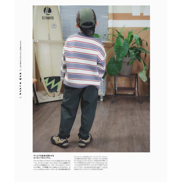 山系潮感風兒童褲