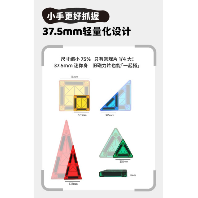 創意便攜迷你磁力片