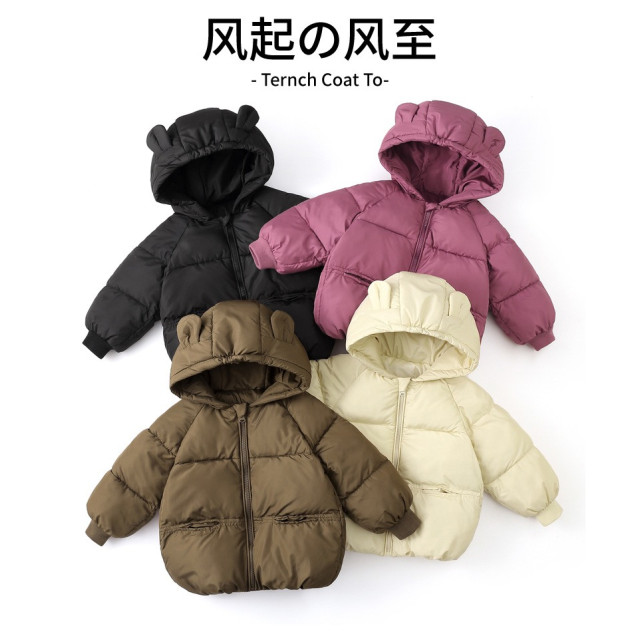小熊耳朵暖暖外套