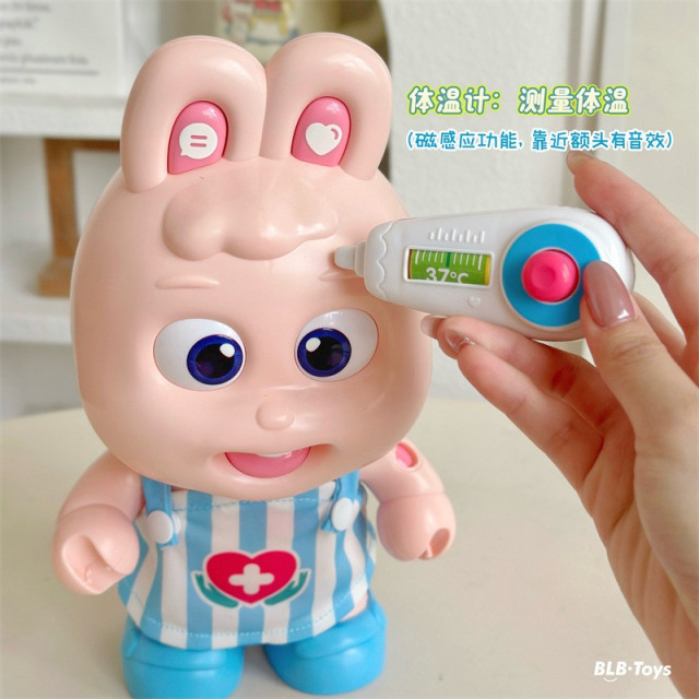 可愛兔兔醫生玩具組