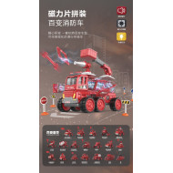 聲光磁吸拼裝車系列