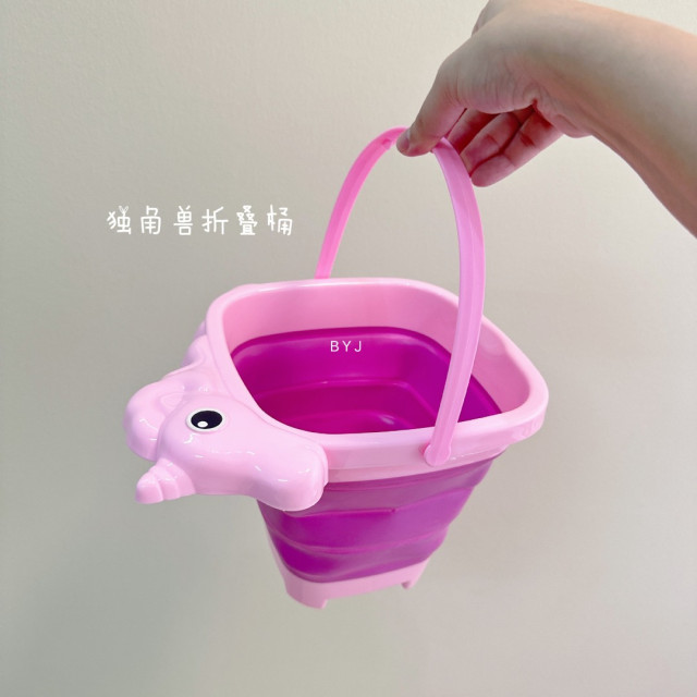 多功能可折疊沙灘玩具桶組