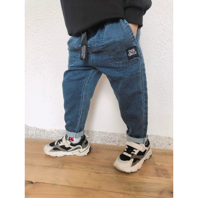 日系百搭牛仔褲