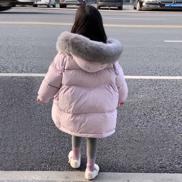 蓬蓬大毛領連帽外套