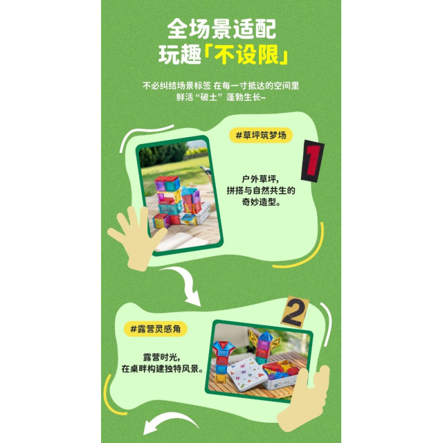 創意便攜迷你磁力片