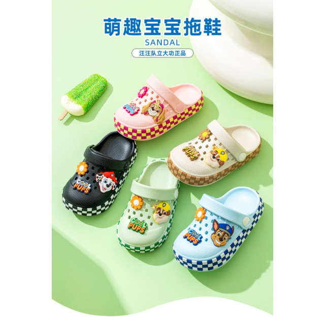萌趣狗狗造型涼拖鞋