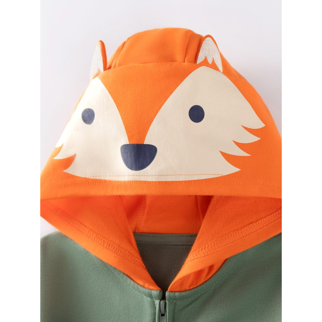 小狐狸造型連帽外套