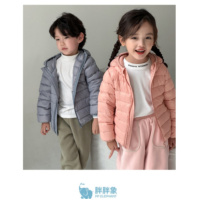 輕暖防風羽絨外套（附贈收納袋）