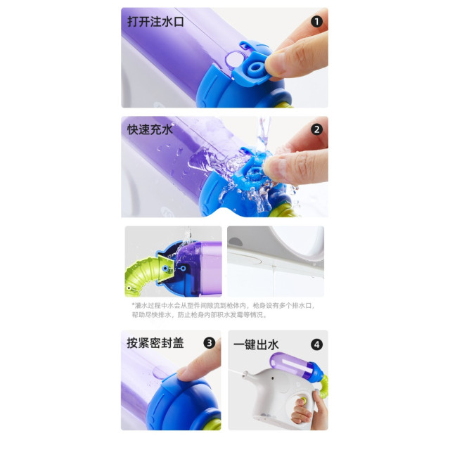 噴泉小象電動水槍