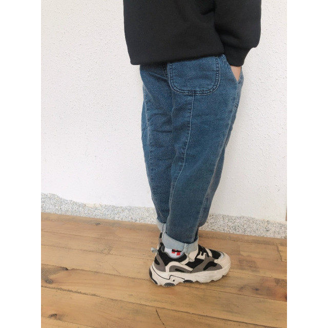 日系百搭牛仔褲
