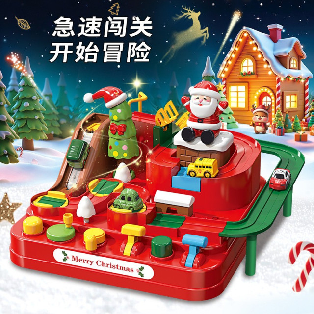 益智闖關大冒險（贈四台小車）