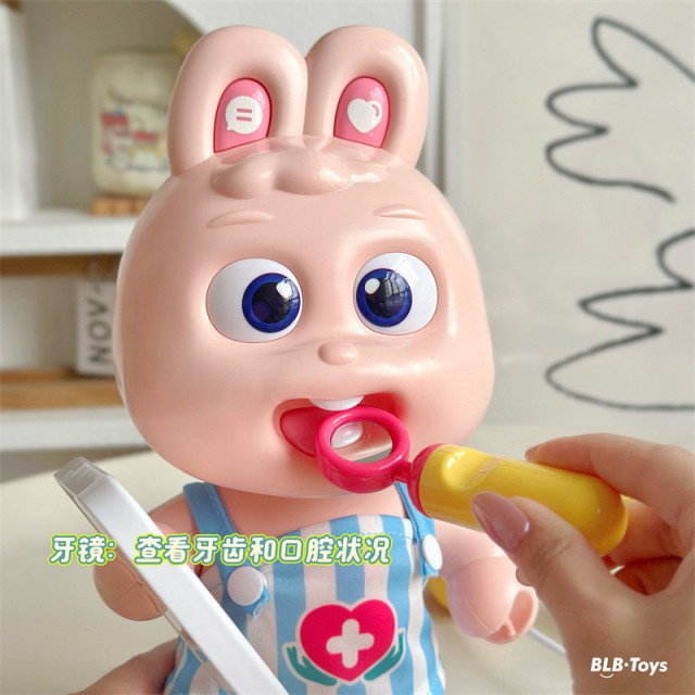 可愛兔兔醫生玩具組