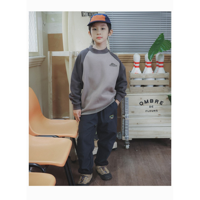 山系潮感風兒童褲