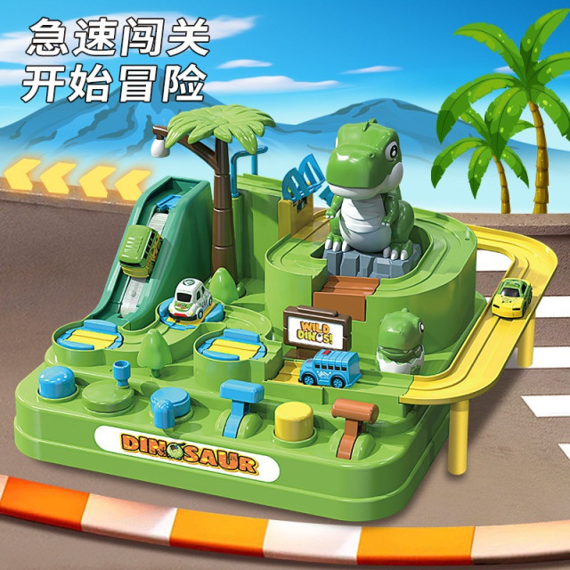 益智闖關大冒險（贈四台小車）