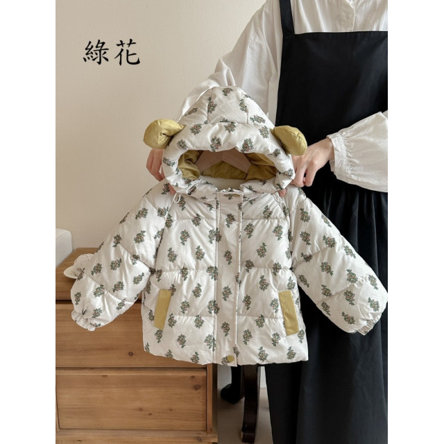 小熊耳朵保暖外套