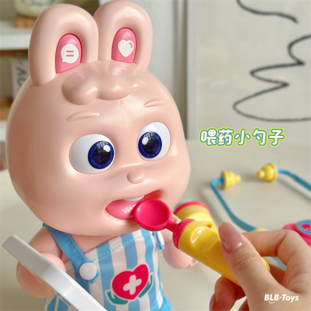 可愛兔兔醫生玩具組