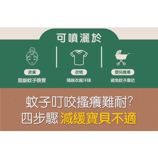 【誰是寶貝】8H 蚊掰掰草本防蚊液（60ML)