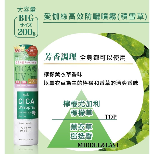 日本Ajuste愛伽絲 高效防曬噴霧 200g 