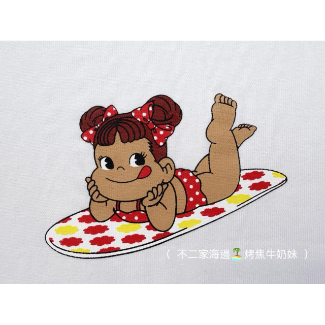 牛奶妹Peko醬美式復古柔感棉T