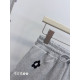 高磅數滿版小花刺繡鬆緊腰抽繩衛衣短褲