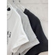 花語側釦造型棉Tee