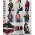 純色鐵釦休閒襯衫外套