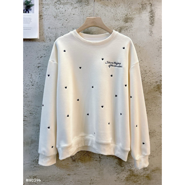 滿版小愛心刺繡T