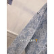 韓系菱格緹花水洗牛仔短版外套