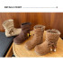 復古流蘇蝴蝶結短靴