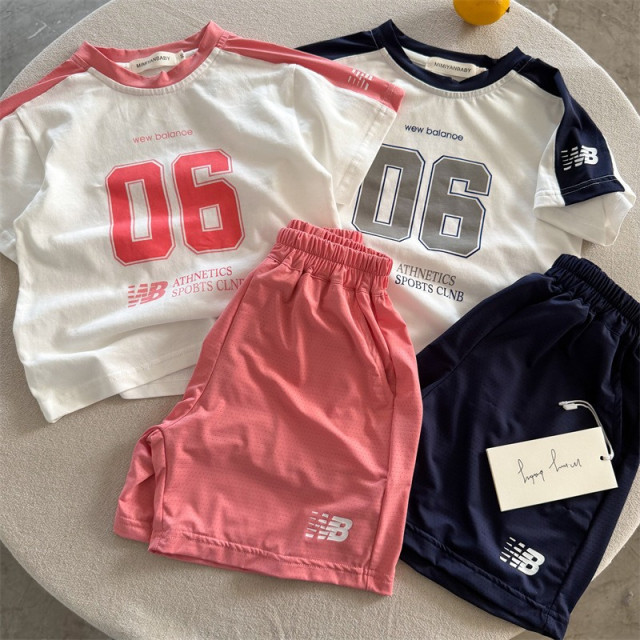 潮流字母拼色套裝