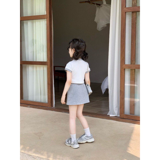 時髦愛心褲裙套裝