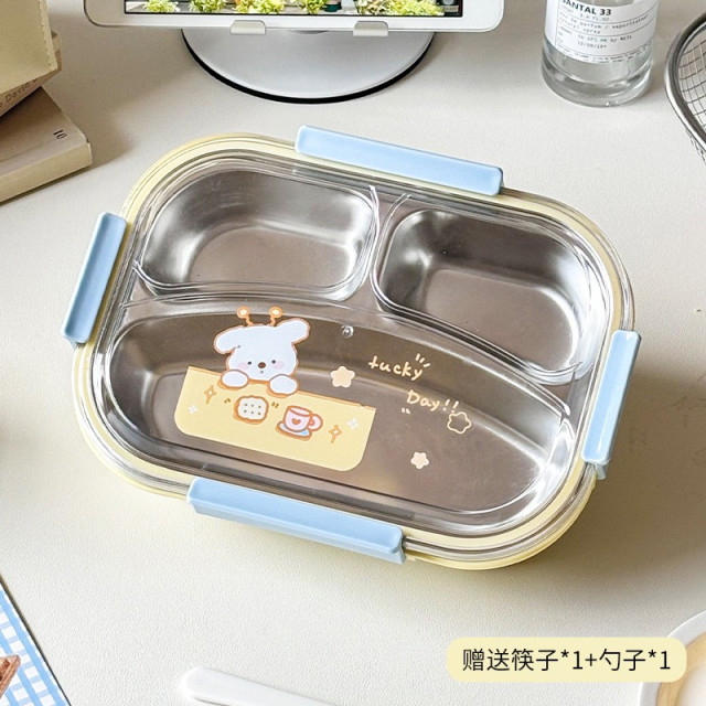 日系可愛分隔餐盤