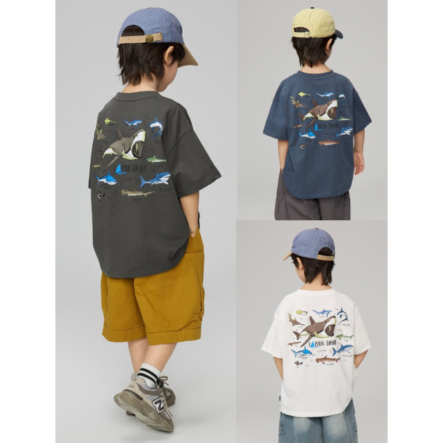 趣味海洋鯊魚短Ｔ