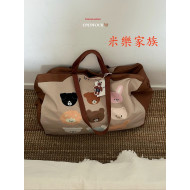 韓系可愛熊熊萬用旅行袋