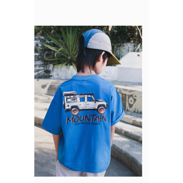 山系越野車T恤