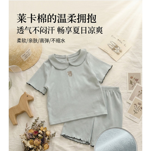 甜美娃娃領居家服