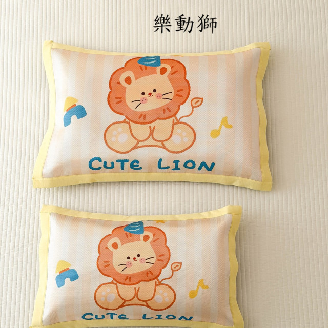 卡通涼感冰絲枕