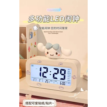 卡通多功能LED電子鬧鐘