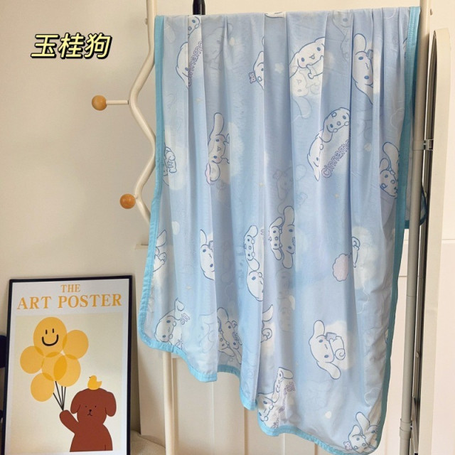 卡通冰絲涼感空調被