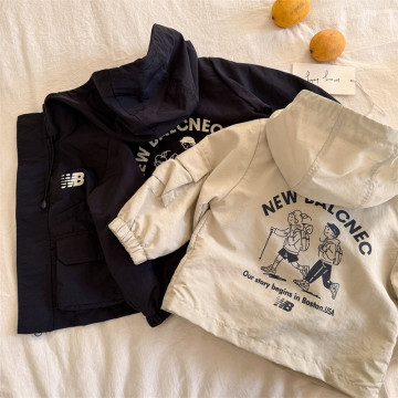 機能風連帽外套套裝