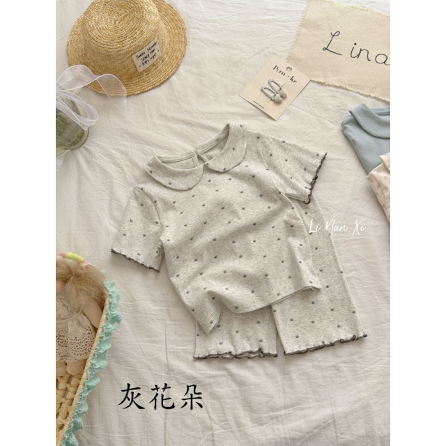 甜美娃娃領居家服