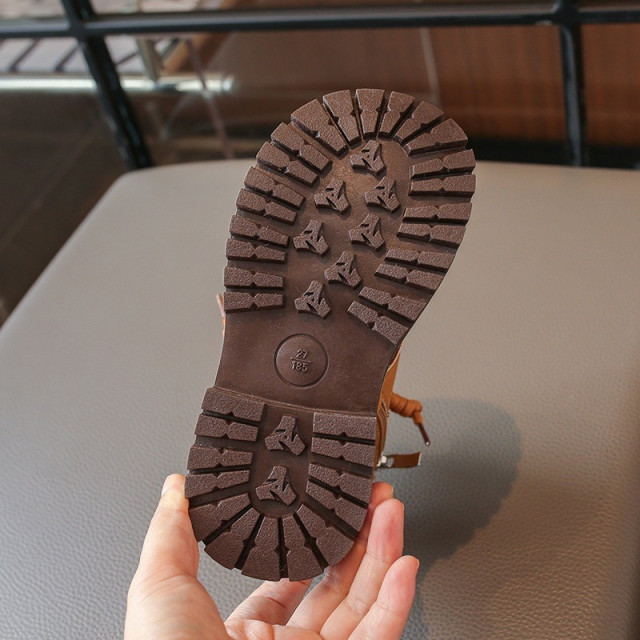 焦糖工裝暖靴