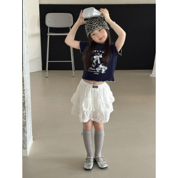 韓系甜酷蛋糕裙套裝