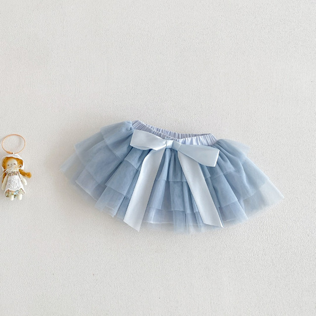 夢幻蝴蝶結蓬蓬紗裙