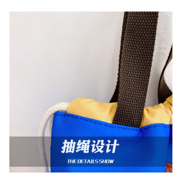 卡通束口手提收納袋